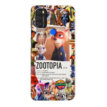 Чохол Зоотрополіс на Blackview A70 – Колаж Зоо