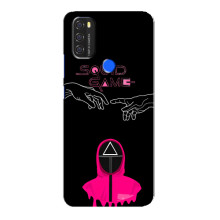 Чехол Гра в кальмара для Blackview A70 – Охранник