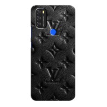Текстурный Чехол Louis Vuitton для Blackview А70 – Черный ЛВ