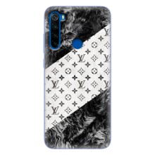 Чехол Стиль Louis Vuitton на Blackview A80 Plus (LV на белом)