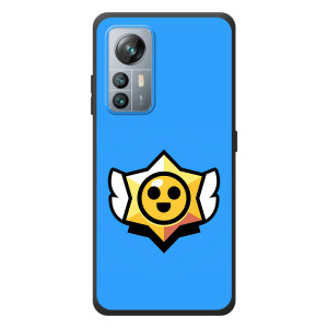 Бампер (ТПУ) с принтом Brawl Stars на 블랙뷰 에이85 – Значок