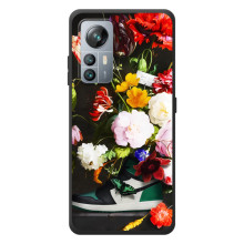 Бренднові Чохли для Blackview A85 - (PREMIUMPrint) (Nike цветы)