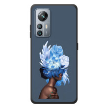 Чехлы (ART) Цветы на Blackview A85 (VPrint) (Квіти на голові)