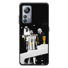 Чехлы для Blackview A85 (Leo чемпион) (AlphaPrint) (Месси в накидке)