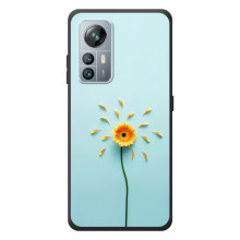 Чохли з квітами для Blackview A85 (VPrint) (Жовта квітка)