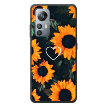 Чохли з картинкою Соняшників для Бlаckview А85 – Сердчеко в соняшниках