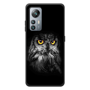 Чехлы с принтом СОВЫ для Blackview A85 – Сова на чёрном