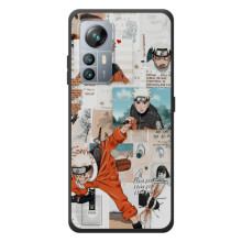 Чехлы с тематикой АНИМЕ для Блеквью А85 (VPrint) (Наруто Комиксы)