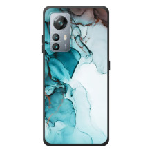 Чохол для Чорнов'ю А85 - з принтом (Дизайнерські) (AlphaPrint) (Бірюзовий мрамор)