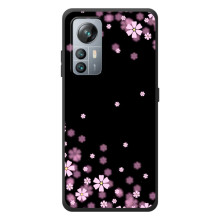 Чохол для Чорнов'ю А85 - з принтом (Дизайнерські) (AlphaPrint) (Квіти маленькі)