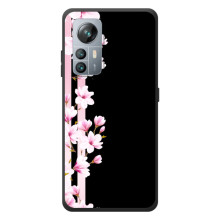Чохол для Чорнов'ю А85 - з принтом (Дизайнерські) (AlphaPrint) (Квіточки)