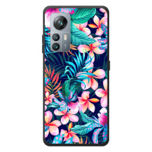 Чохол для Чорнов'ю А85 - з принтом (Дизайнерські) (AlphaPrint) (Мальовничі квіти)