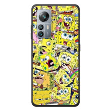 Чехол Губка Боб для Блеквью А85 – Эмоции Спанч Боба