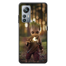 Чехол МАРВЕЛ для Блеквью А85 (AlphaPrint) – I am Groot