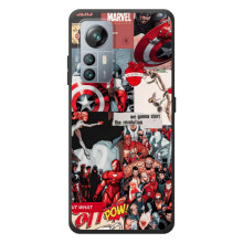 Чехол МАРВЕЛ для Блеквью А85 (AlphaPrint) – Марвел Комикс