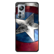 Чехол МАРВЕЛ для Блеквью А85 (AlphaPrint) – Щит Капитана Америки