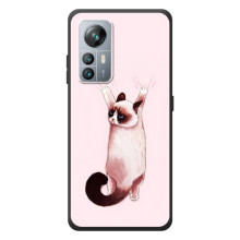 Чехол на Блеквью А85 с Котами (VPrint) (Котик падает)