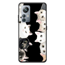 Чехол на Блеквью А85 с Котами (VPrint) (Взгляд котов)