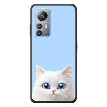 Чохол на тематику: Коти для Blackview A85 – Білий кіт