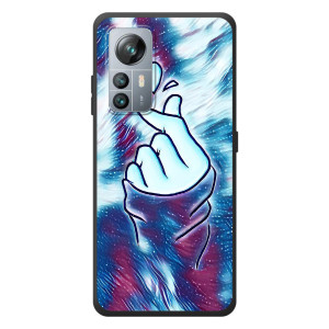 Чохол з принтом для Blackview A85 (AlphaPrint - Знак сердечка)
