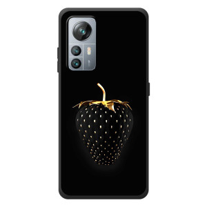 Чехол с изображением  вкусной еды для Blackview A85 – Чёрная клубника