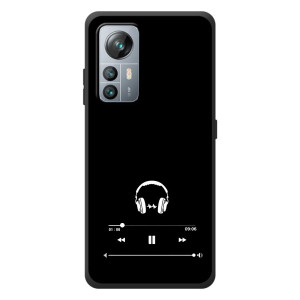 Чехол с картинками на черном фоне для Blackview A85 – Плеер