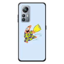 Чохол з картинкою Патрік на Blackview A85 – Патрік із подушкою