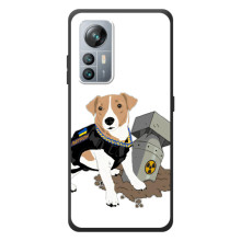 Чохол з принтом Песика Патрон для Blackview A85 – Пес Патрон з ракетою