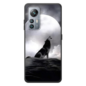Чохол з Вовком на Blackview A85 – Вовк і місяць