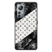 Чохол Стиль Louis Vuitton на Blackview A85 (LV на білому)