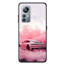 Чехол с авто Порше для Blackview A85 – Розовый Порше