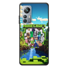 Чехол с картинками Майнкрафт для 

Блэквью А85 
 – Майнкрафт фон