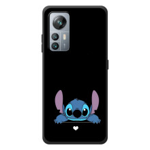 Чохол з принтом Стіч на Blackview A85 (Стіч на чорному)