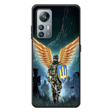 Чехол с украинским воином на Blackview A85