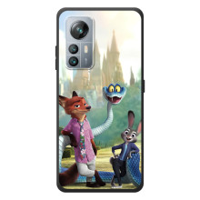 Чехол Зоотрополіс на Blackview A85 – Ник Джуди и змея