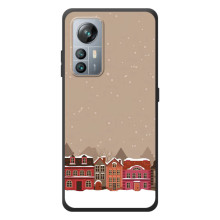 Новогодние, Праздничные Чехлы для Blackview A85 - 2024 год – Зимний город