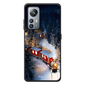 Силиконовый бампер на рождество для Blackview A85 – Поезд