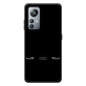 Силиконовый бампер с картинкой машины на Blackview A85 – Силует Audi