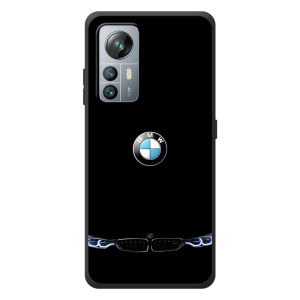 Силиконовый бампер с картинкой машины на Blackview A85 – Черный BMW