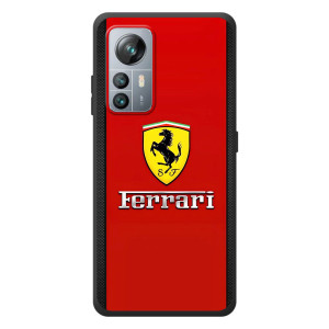 Силиконовый бампер с картинкой машины на Blackview A85 – Ferrari Logo