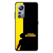 Чохол (TPU) з картинкою "Лого Пабг" на Бlаckview А85 – Battlegrounds