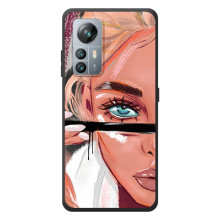 Силіконовый Чохол на Blackview A85 з картинкой Модных девушек – Дівчина та вії