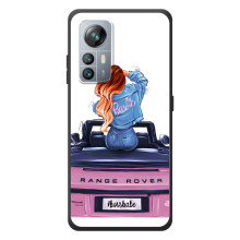 Силіконовый Чохол на Blackview A85 з картинкой Модных девушек – Дівчина на машині