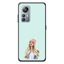 Силіконовый Чохол на Blackview A85 з картинкой Модных девушек – В шапці