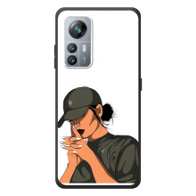 Силіконовый Чохол на Blackview A85 з картинкой Модных девушек – У зеленому