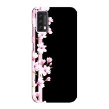 Чохол для Блеквью А90 - з принтом (Дизайнерські) (AlphaPrint) (Квіточки)