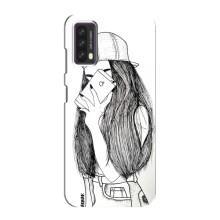 Чохол з друком для Blackview A90 - (Мода) (AlphaPrint) (Фото дівчини)