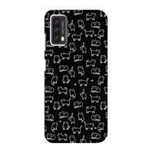 Чохол з принтом для Blackview A90 (AlphaPrint) Модні коти (Маленькі котики)