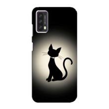 Чохол з принтом для Blackview A90 (AlphaPrint) Модні коти (Силует котика)