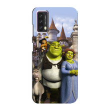 Чехол с мультфильмом Шрек на Blackview A90 – Шрек герои